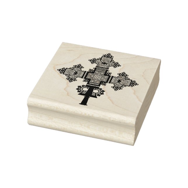 Ethiopian Orthodox Cross Rubber Stamp (Stamp)