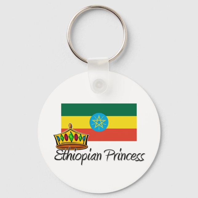 Ethiopian Princess Key Ring (Front)