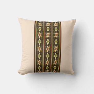 Ethiopian Tebeb Pattern Cushion