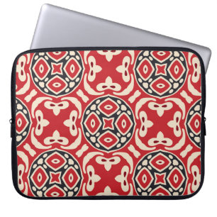 Ethnic Abstract Festive Vintage Ornament Laptop Sleeve