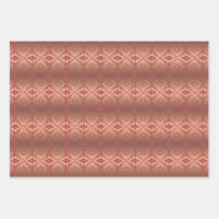 Ethnic Africal Tribal Golden Geometric