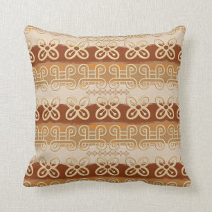 Ethnic African Adinkra symbols Cushion