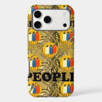 Ethnic African Art Design Print: Beautiful People