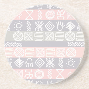 Ethnic African Boho Design Coaster