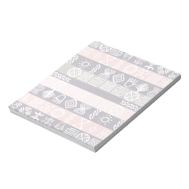 Ethnic African Boho Design Notepad (Rotated)