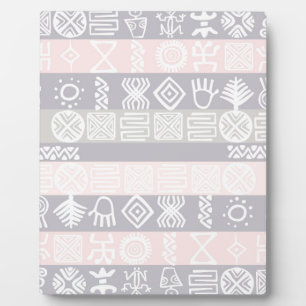 Ethnic African Boho Design - Plaque