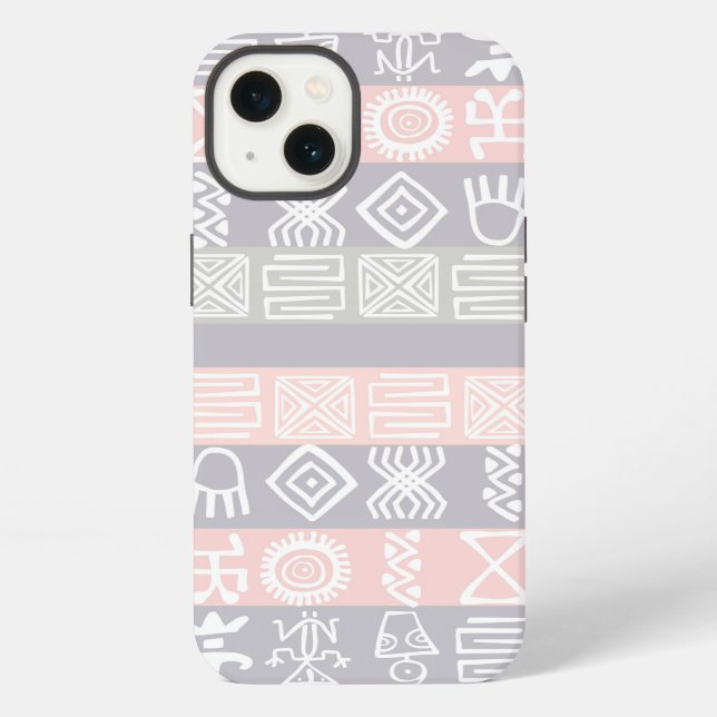 Ethnic African Design iPhone Case (Back)