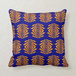 Ethnic African Geometric Pattern Cushion