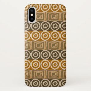 Ethnic african hand-drawn  pattern. iPhone x case