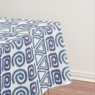 ethnic african hand-drawn pattern tablecloth
