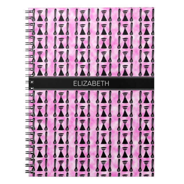 Ethnic, African Pattern Notebook (Front)