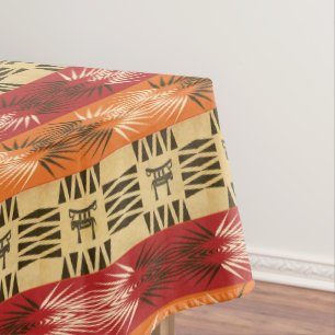 ethnic african  pattern with simbols. tablecloth