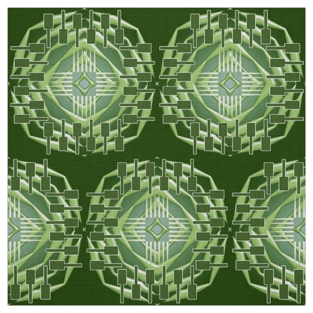 ethnic african seamless pattern fabric (Swatch)