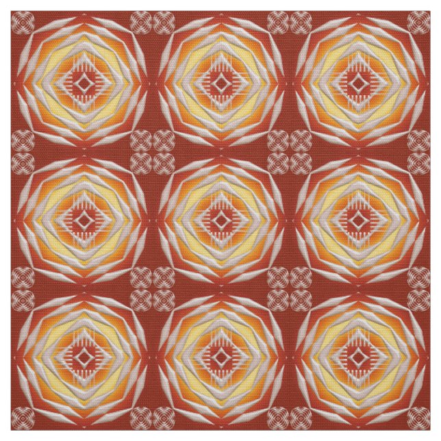 ethnic african seamless pattern fabric (Swatch)