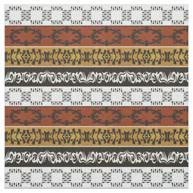 ethnic african striped tribal pattern. fabric (Swatch)