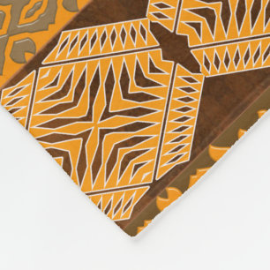ethnic african striped tribal pattern. fleece blanket