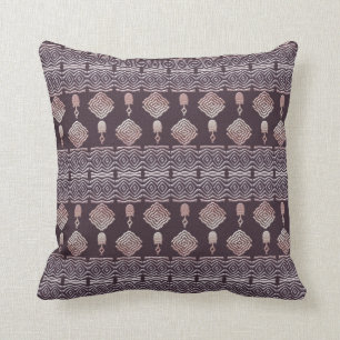 Ethnic African Tribal Native Pattern Cushion