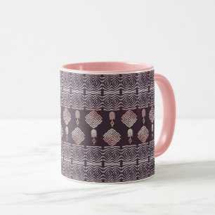 Ethnic African Tribal Native Pattern  Mug
