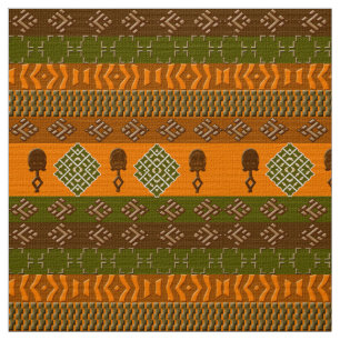 ethnic african tribal pattern fabric