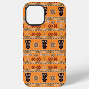 Ethnic African Tribal Stripes pattern. iPhone 12 Pro Max Case