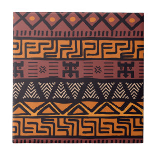 Ethnic African Vibes In Bohemian Style Tile
