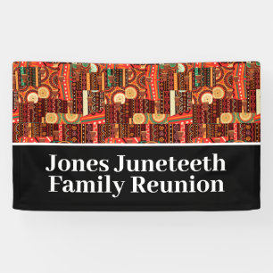 Ethnic Afrocentric Kente Tribal Pattern   Luggage  Banner