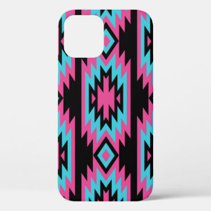 Ethnic American Indian: Aztec Motifs. iPhone 12 Case