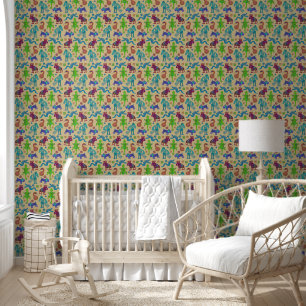 Ethnic animal pattern - asian aztec africans 1 wallpaper