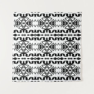 Ethnic Aztec, Vintage Striped Pattern. Tapestry