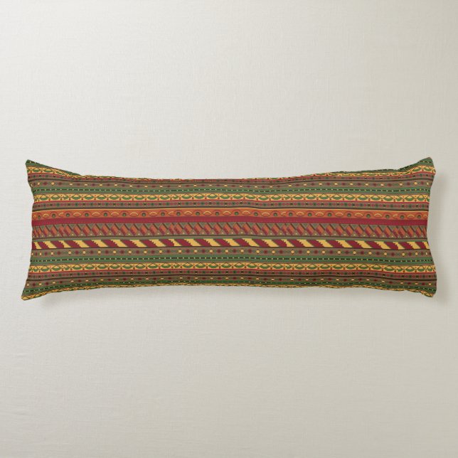 Ethnic background body cushion (Front)