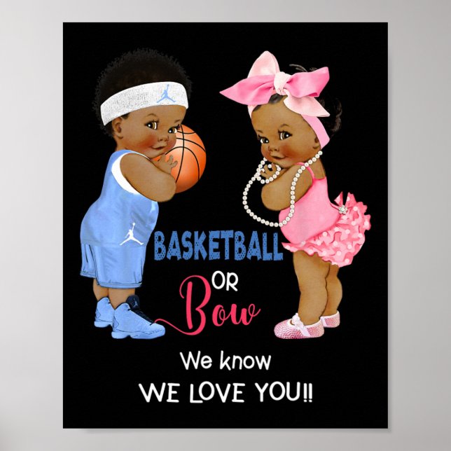 Ethnic Basketball or Bow We Know We Love You  Poster (Front)
