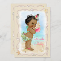 Ethnic Beach Baby Conch Shell Baby Shower