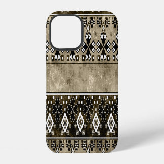Ethnic Boho Grunge: Colourful Pattern iPhone 12 Case
