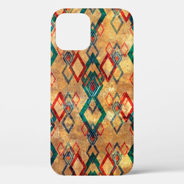 Ethnic boho grunge old pattern. Tribal art print.  Case-Mate iPhone Case (Back)