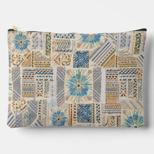 Ethnic Boho Patchwork Zippered Pouch