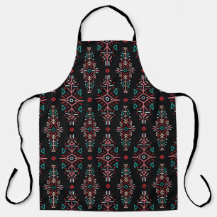 Ethnic Boho Tiles: Vintage Seamless Pattern Apron