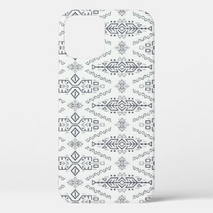 Ethnic Boho: Trendy Hand-Drawn Seamless. iPhone 12 Case