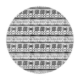 Ethnic Boho Tribal Art Print Cutting Board