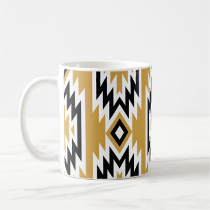 Ethnic boho: vintage geometric pattern. coffee mug