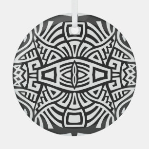 Ethnic Boho: Vintage Trendy Glass Tree Decoration