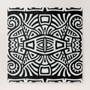 Ethnic Boho: Vintage Trendy Jigsaw Puzzle