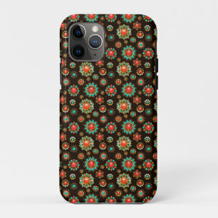 Ethnic Brooches Seamless Pattern iPhone 11 Pro Case