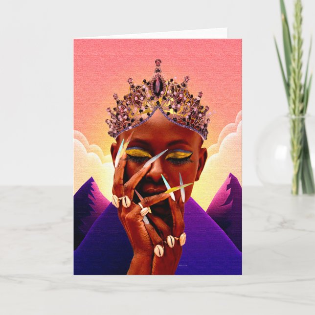 Ethnic  card (Front)