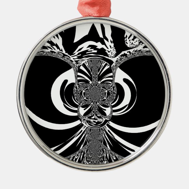 Ethnic Design Metal Tree Decoration (Front)