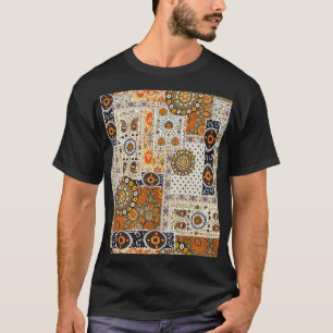 Ethnic Digital Abstract: Seamless Pattern T-Shirt