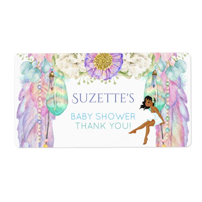 Ethnic Fairy Dream Catcher Favour Gift Thank You (Front)