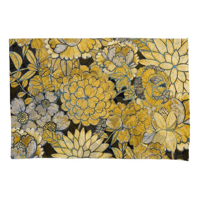 Ethnic Floral: Creative Paisley Texture. Pillowcase (Front)
