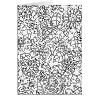 Ethnic Floral Doodle