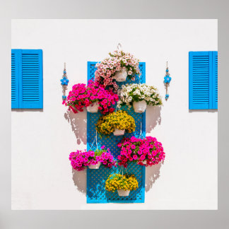 Ethnic Floral: Garden Wall Poster