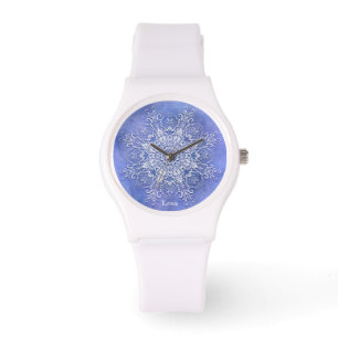 Ethnic floral mandala. watch